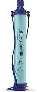 life straw personal water filter for hiking