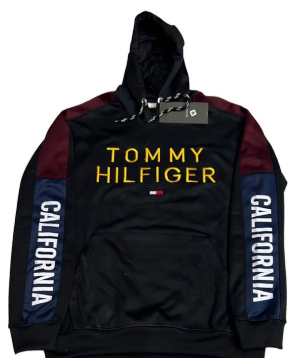 Men's Stitched Terry Printed Hoodie - Image 2