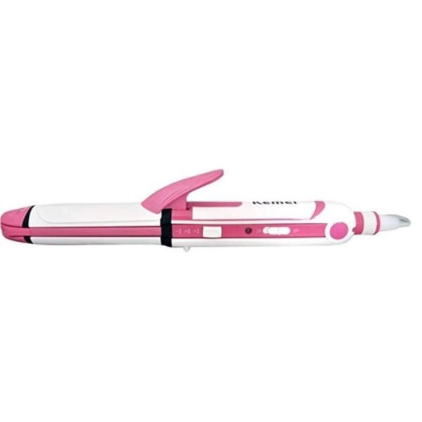 3 in 1 Hair Straightener Curling Irons - KM-1291 - Image 7