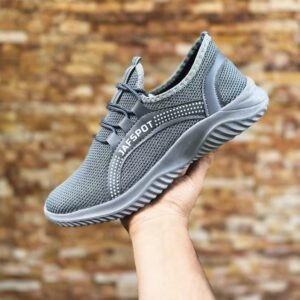 Men’s Casual Breathable Fashion Sneakers – Grey