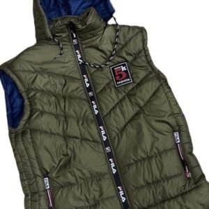 Quilted Sleeveless Jacket For Men