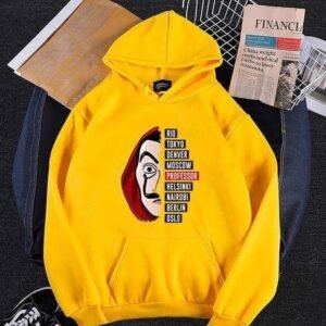 Men’s Stitched Cotton Printed Hoodie – Affordable Hoodie For Men