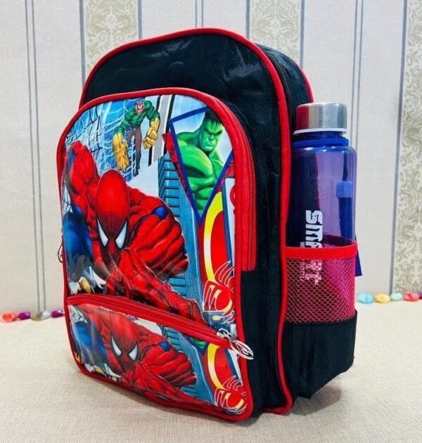 Casual Double Shoulder Backpack - Kids Bag - Image 3