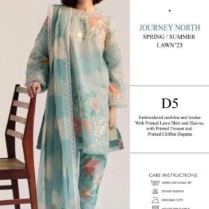 Premium 3 Pcs Women’s Unstitched Suit – Stylish Printed Lawn for Every Occasion