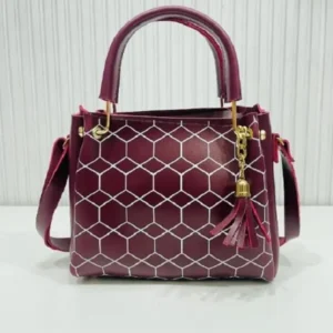Women’s PU leather printed shoulder bag