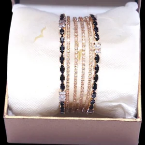 6 Pcs Italian Kara Bangel Set