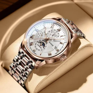 New Waterproof Luminous Calendar Men’s Watch Ultra-Thin Quartz Watch Douyin Aliexpress Hot Style Dropshipping
