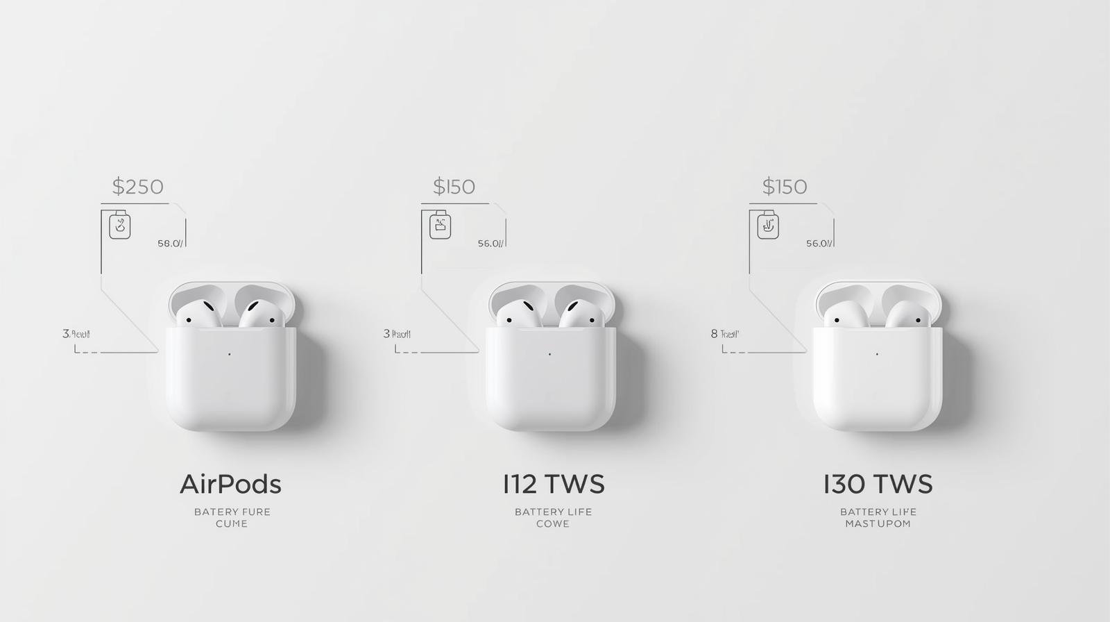 i18 AirPods vs Other Budget TWS Earbuds