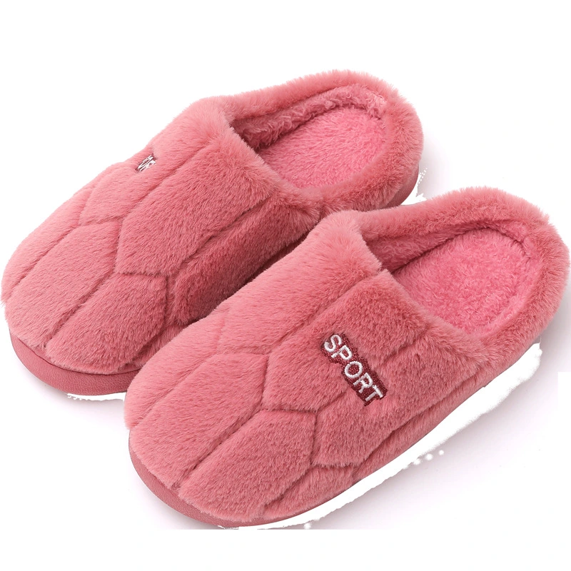 2026 New winter cotton slippers warm thickened anti-slip indoor cotton shoes mens