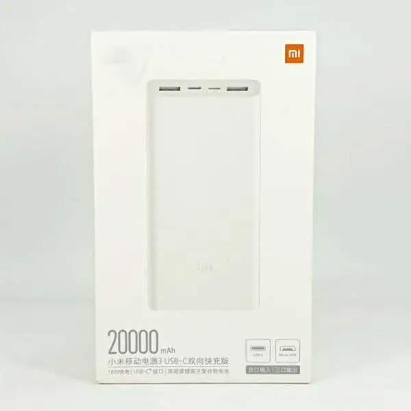Xiaomi Mi Power Bank 3 Pro 20000mAh – 45W Fast Charging Power Bank with Quick Charge 3.0, USB-C and 3 Output Ports. - Image 4