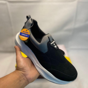 Men’s Black Skechers Stretch Fit EVA Casual Shoes