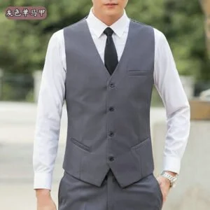Korean Style Men’s Suit – Slim Fit Modern Formal Wear