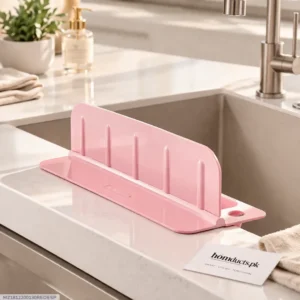 Silicone Kitchen Sink Hanging Basket Blue 1 Pc